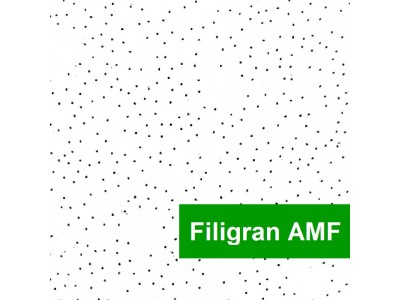 Плита потолочная AMF "Filigran" 600x600x13