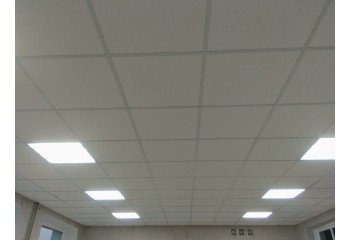 Новый потолок в гимназии 34 по ул. Локомотивная, 2